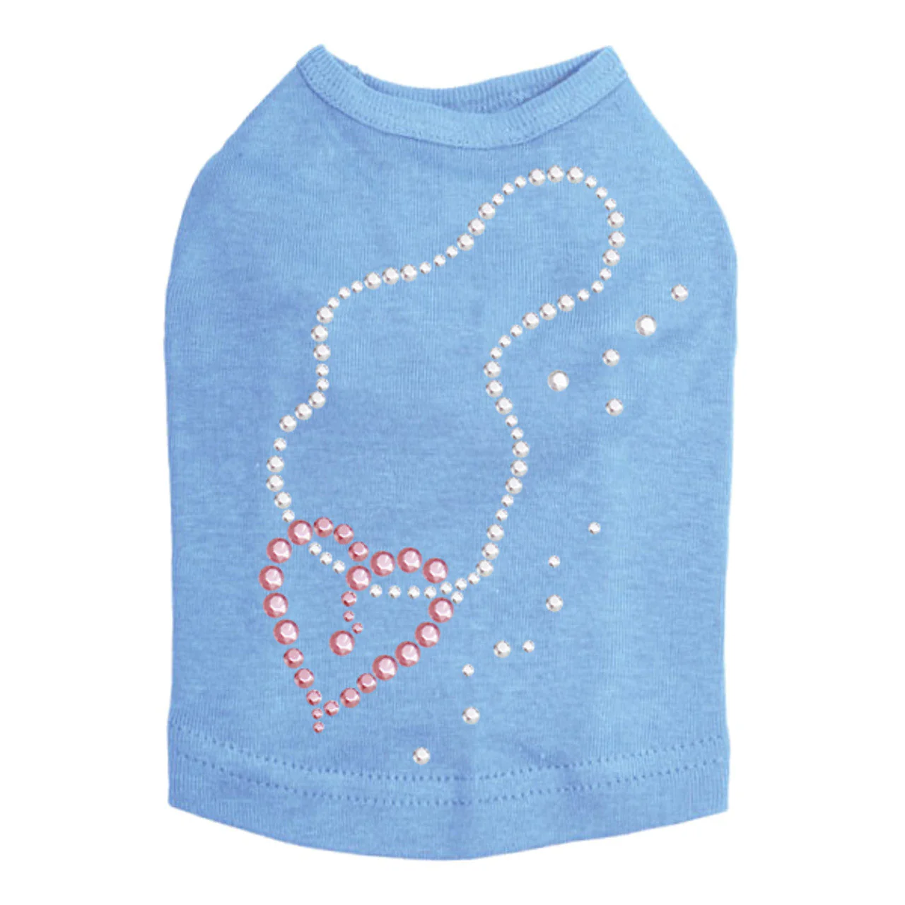 Heart Necklace - Dog Tank - Image 2