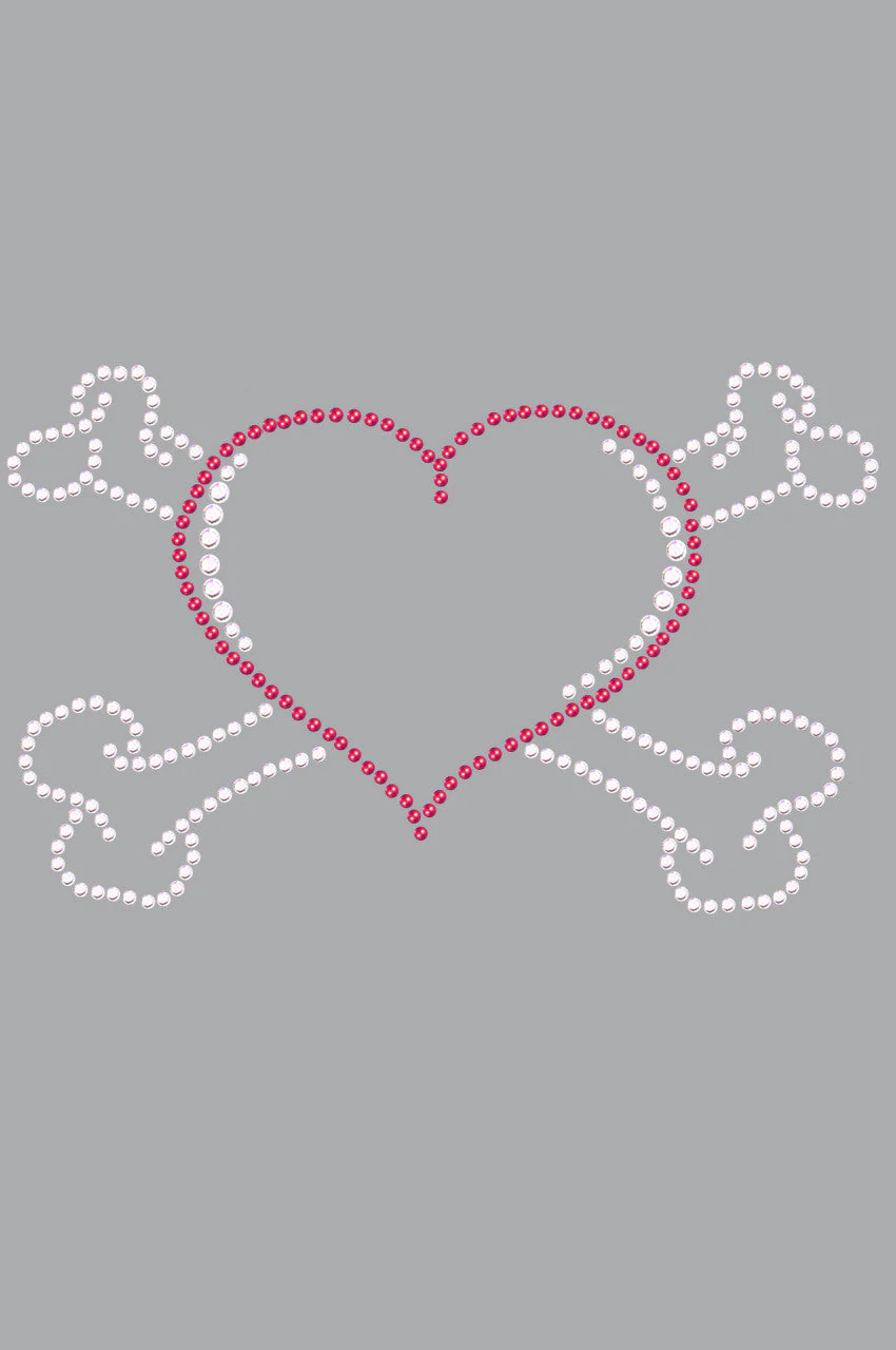 Heart with Cross Bones Bandanna - Image 10