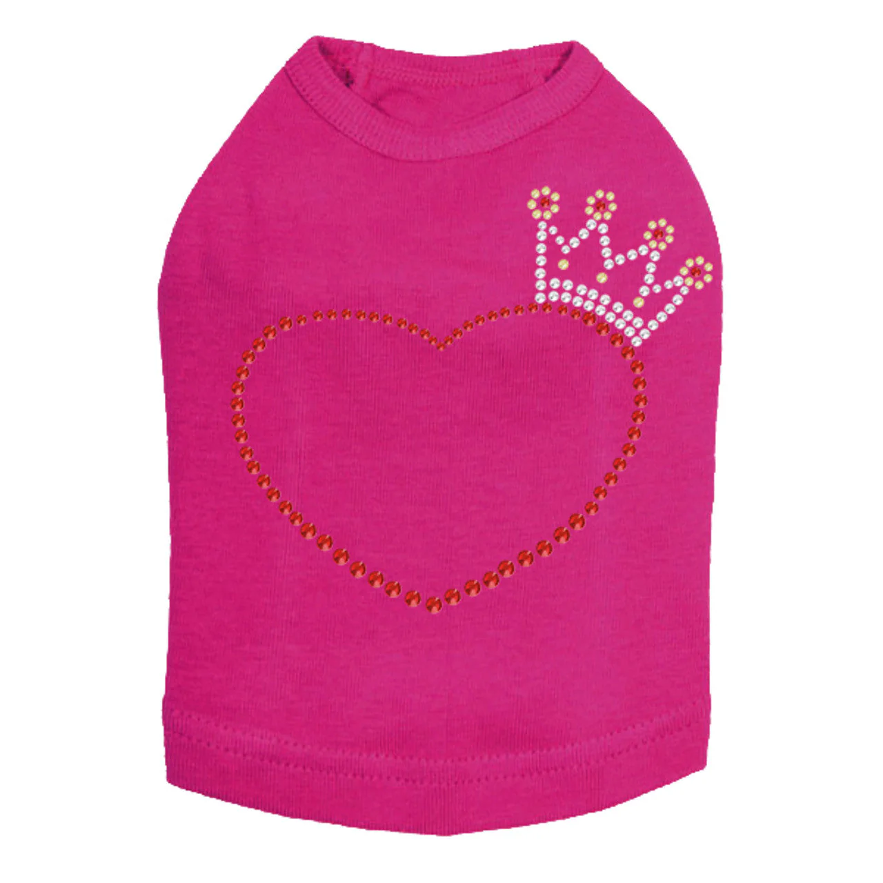 Heart with Crown - Dog Tank - Image 13