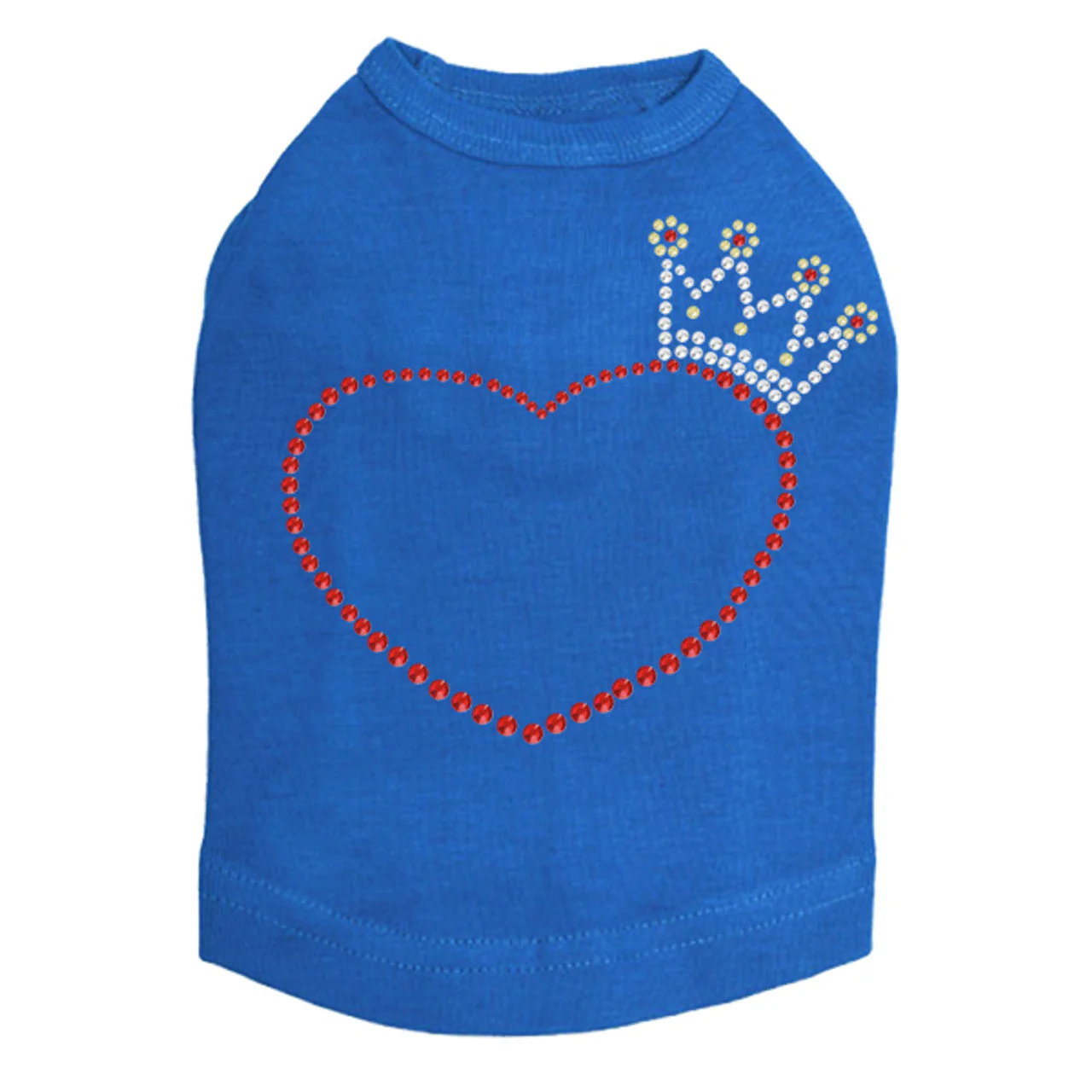 Heart with Crown - Dog Tank - Image 7