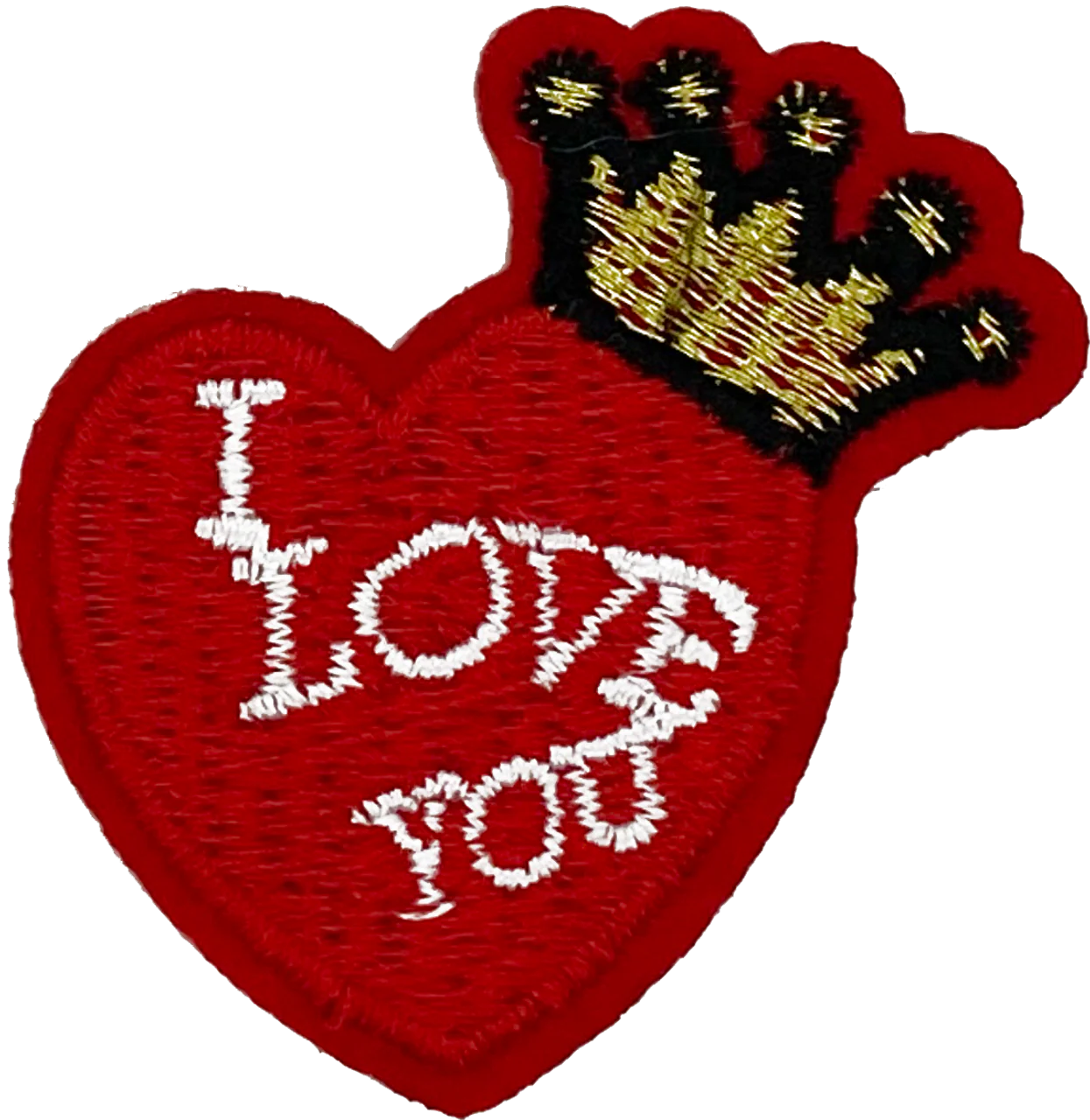 Heart with Crown - Patch