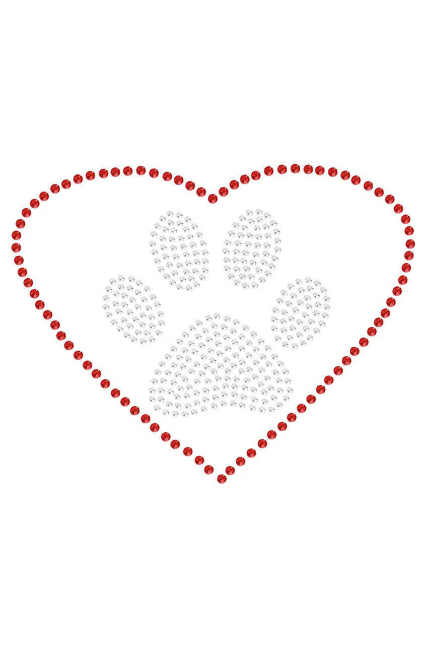 Heart with Paw bandana - Image 10