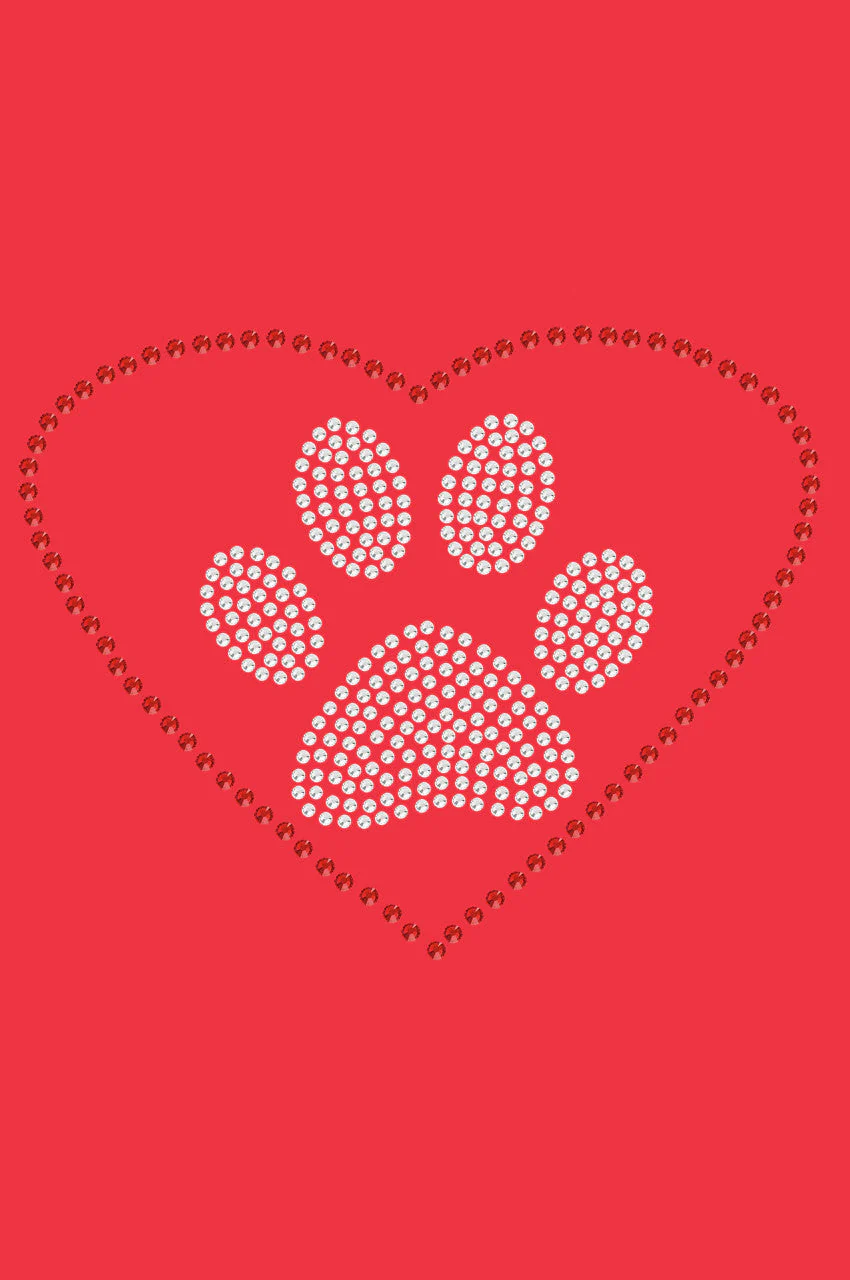 Heart with Paw bandana - Image 14