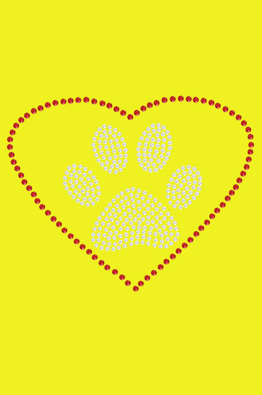 Heart with Paw bandana - Image 15