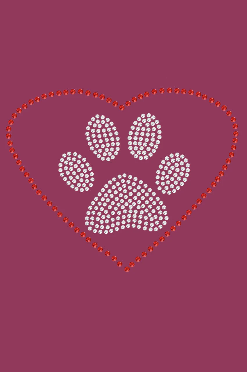 Heart with Paw bandana - Image 17