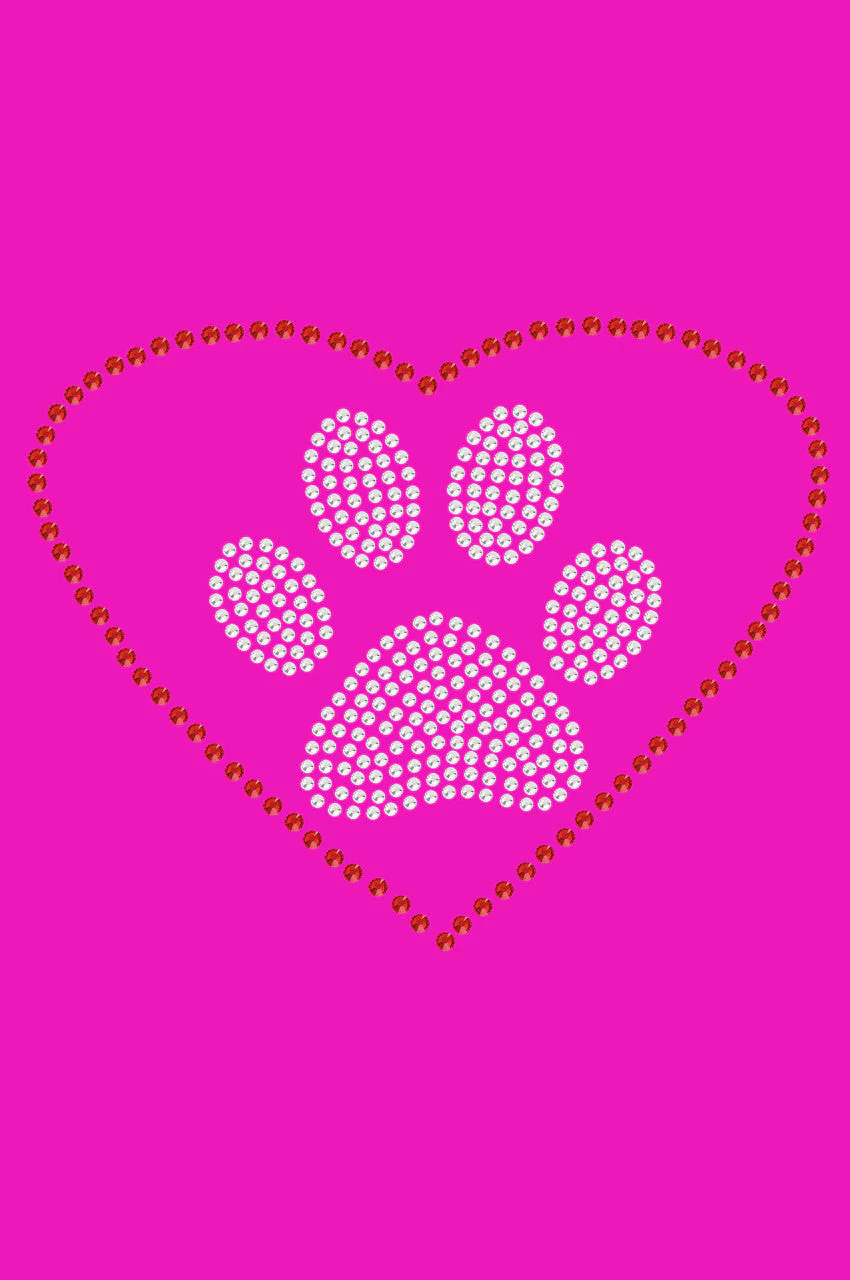Heart with Paw bandana - Image 18