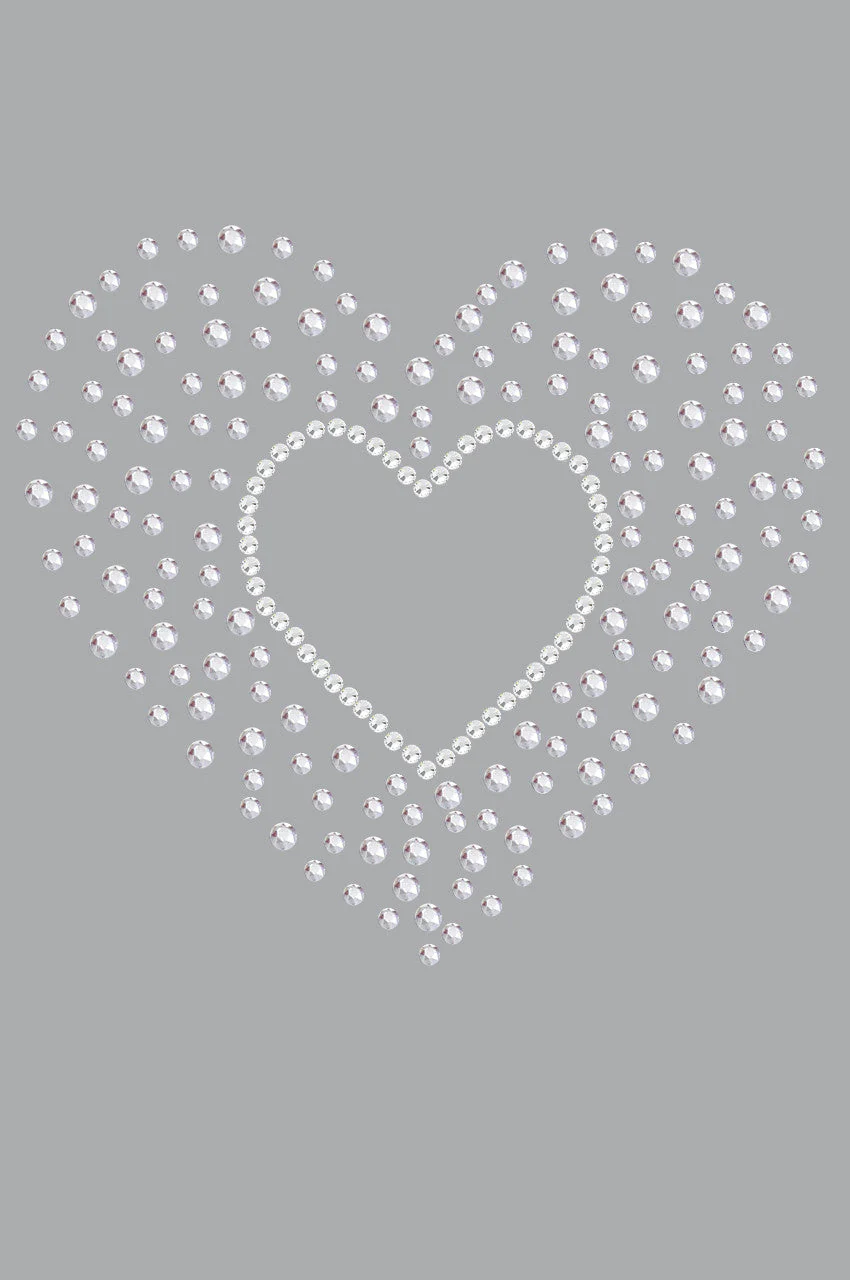 Heart with Scattered Stones Bandanna - Image 15