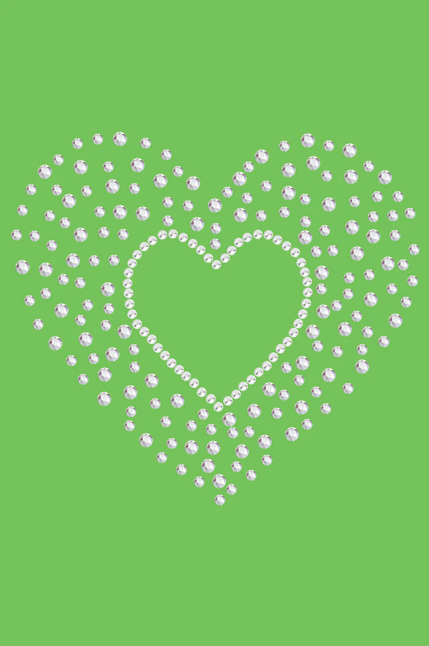 Heart with Scattered Stones Bandanna - Image 4