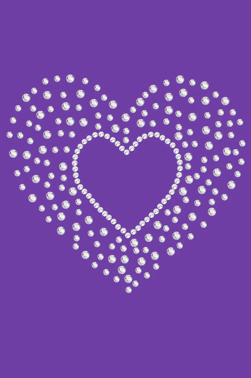 Heart with Scattered Stones Bandanna - Image 6