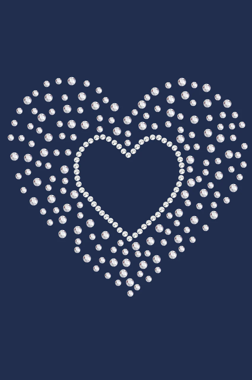 Heart with Scattered Stones Bandanna - Image 7