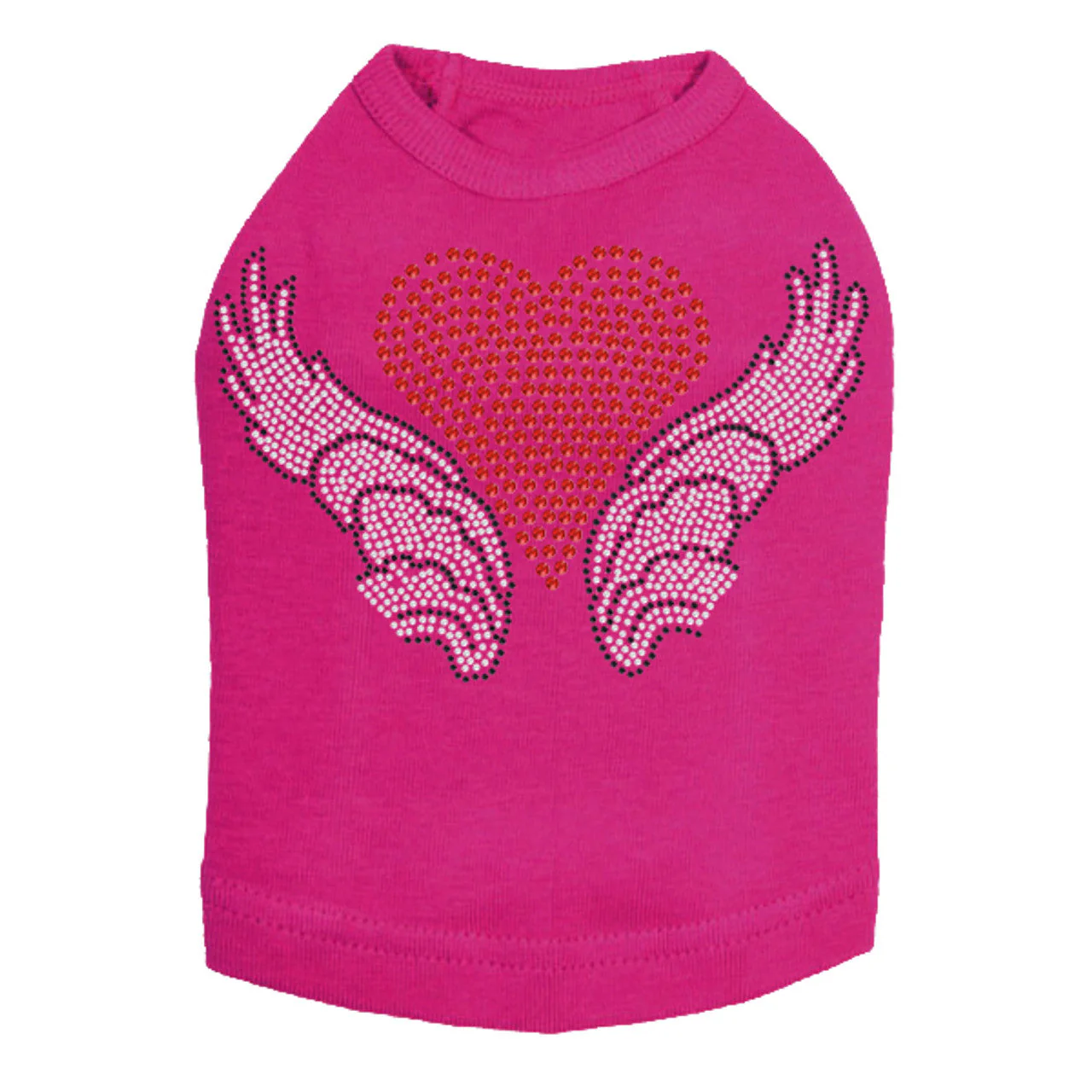 Heart with Wings 2 - Dog Tank - Image 13