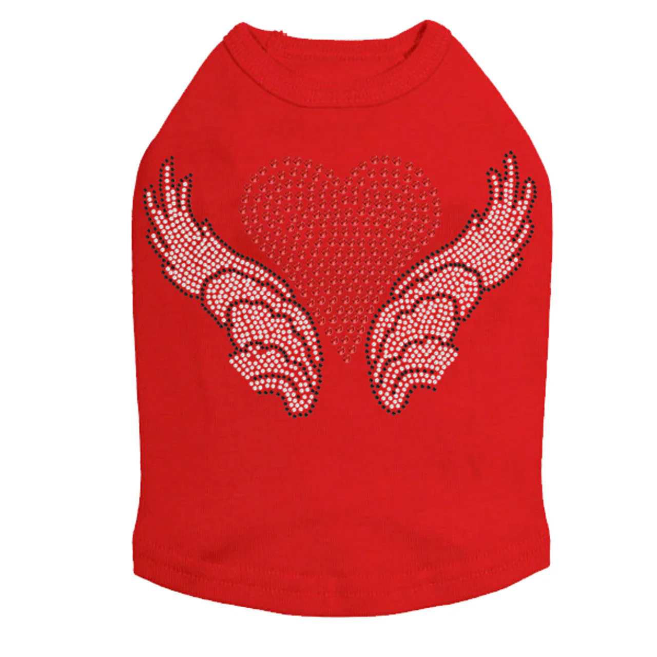 Heart with Wings 2 - Dog Tank - Image 3