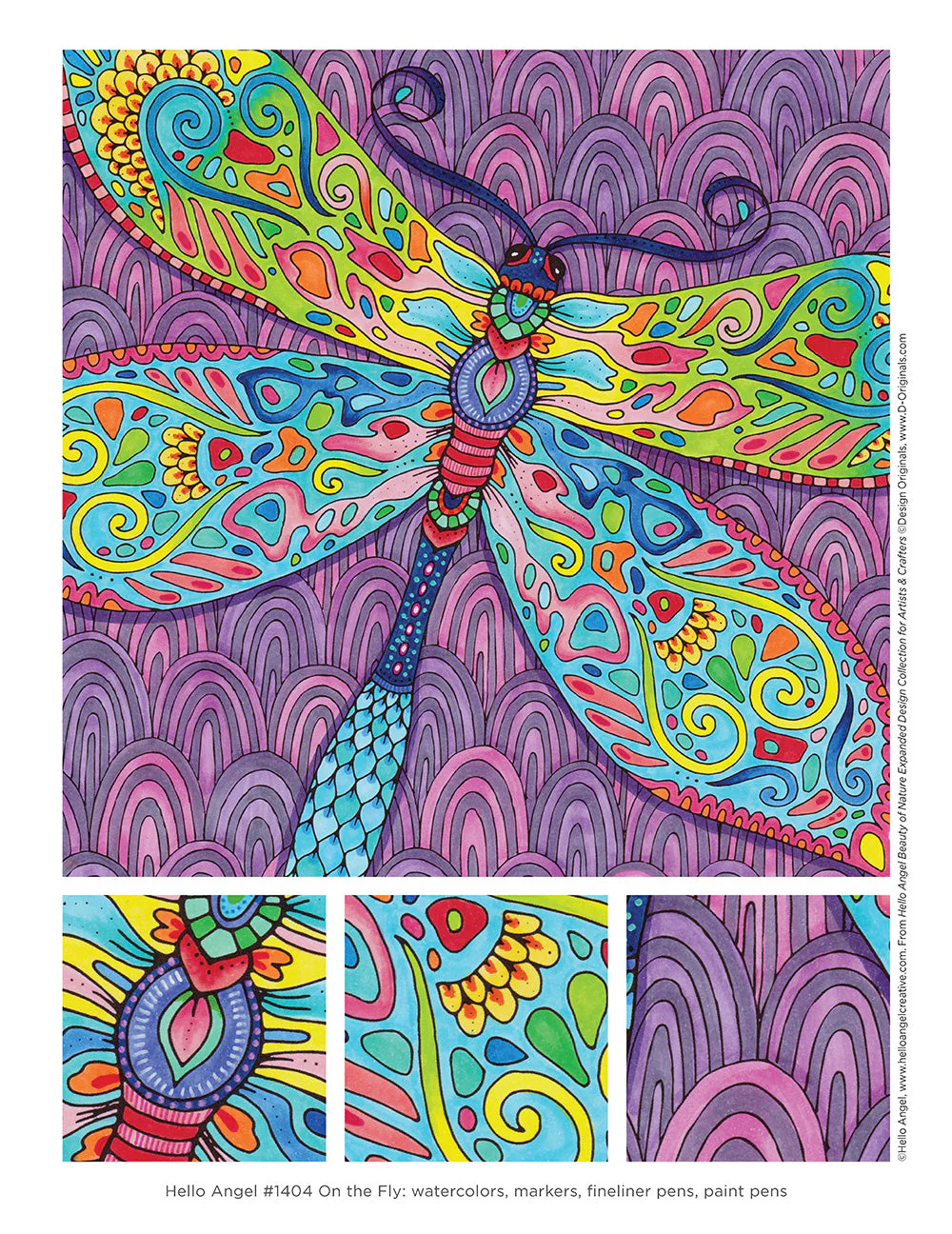 Hello Angel Beauty of Nature Expanded Design Collection for Artists & Crafters - Image 3