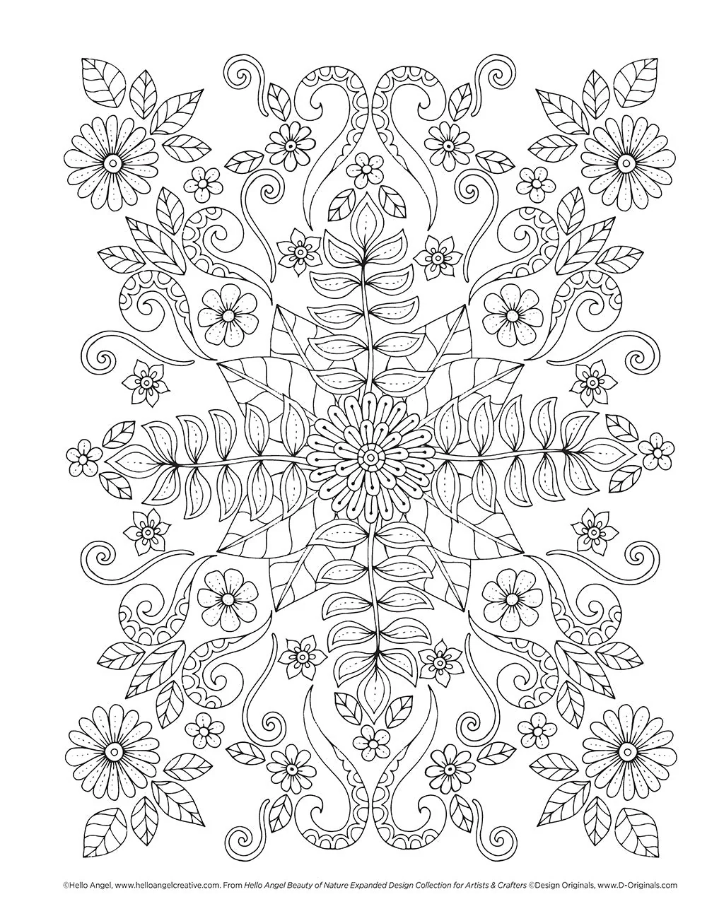 Hello Angel Beauty of Nature Expanded Design Collection for Artists & Crafters - Image 4