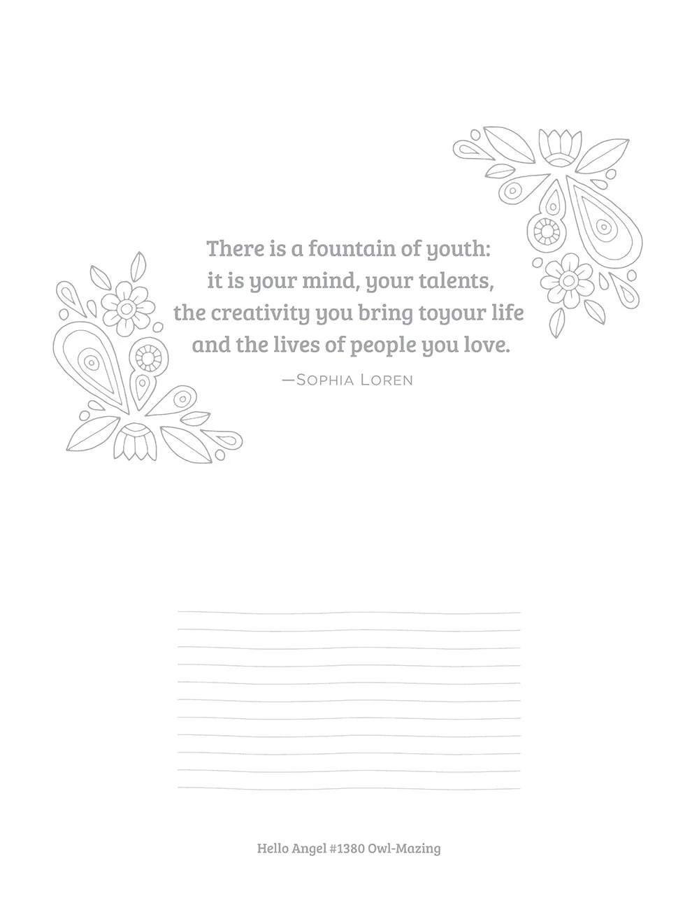 Hello Angel Irresistible Animals Coloring Collection - Image 7