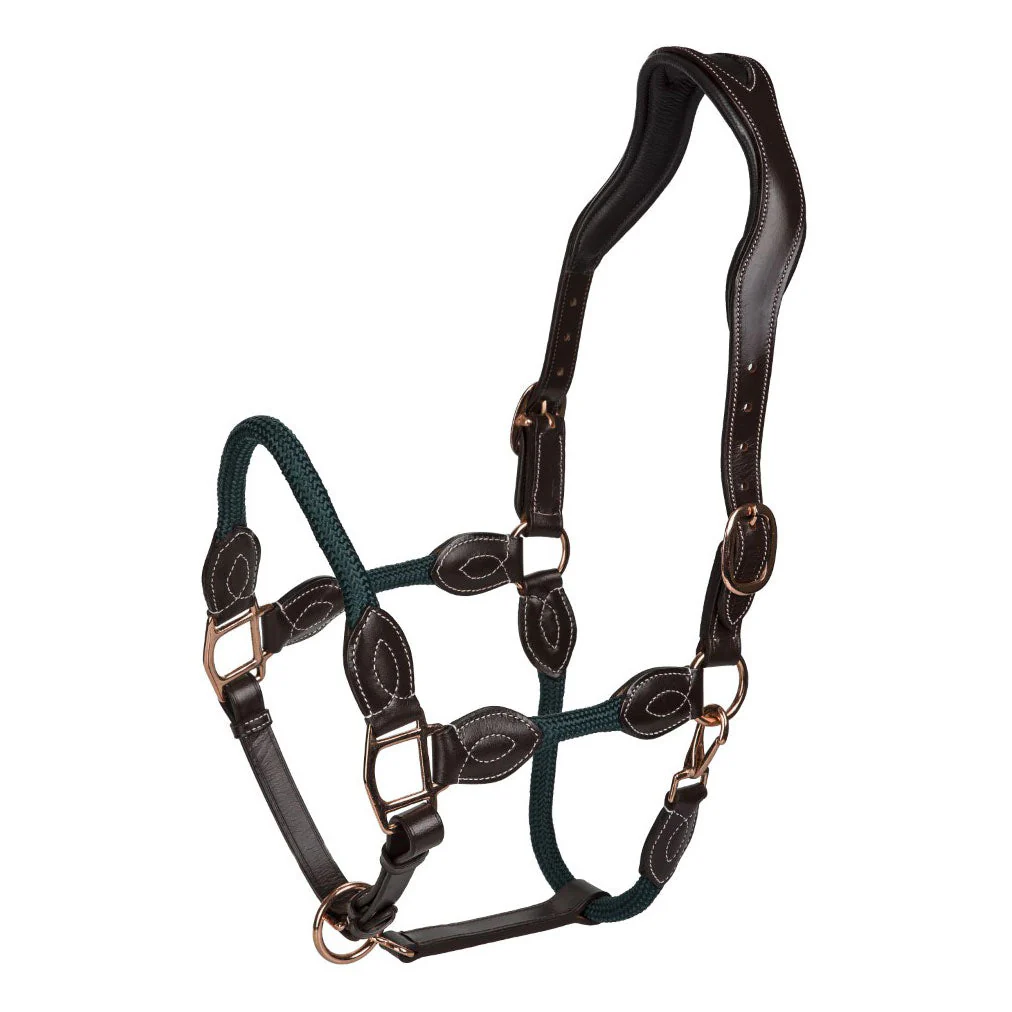 Henri de Rivel Leather Rope Halter - Image 6
