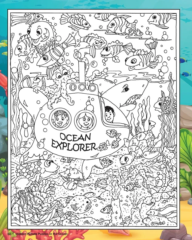 Hidden Picture Puzzles in the Ocean - Image 3