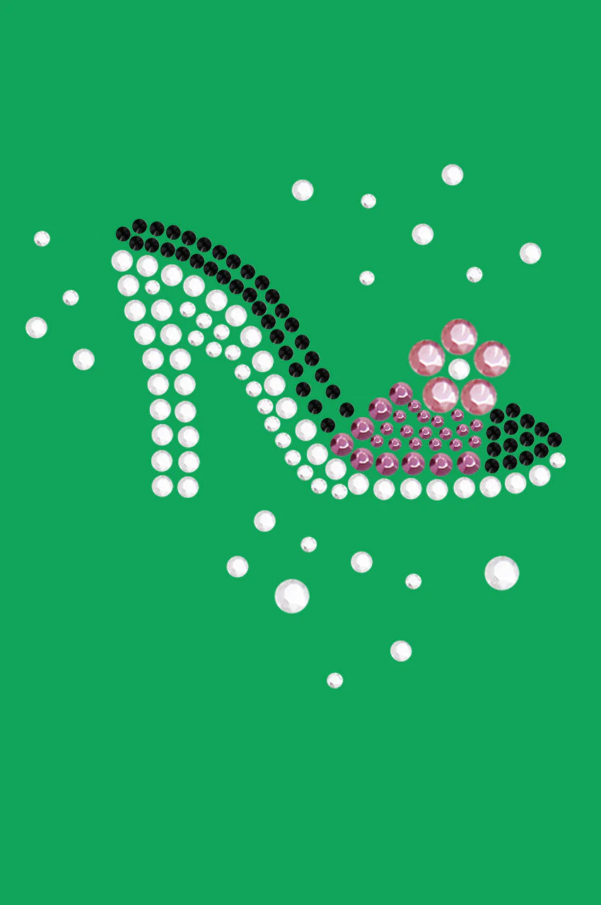 High Heel Shoe (Pink & Black) - Bandanna - Image 5