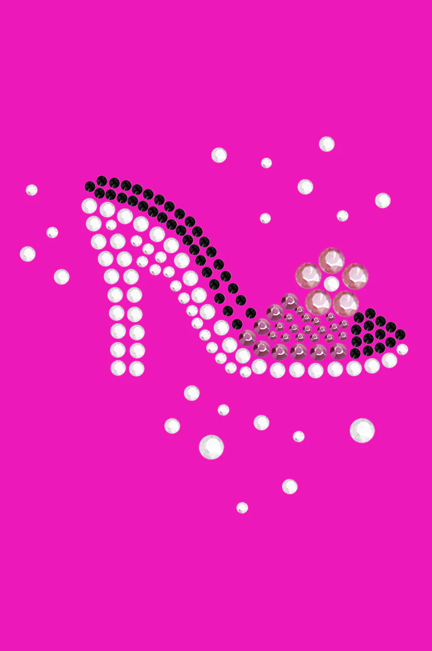 High Heel Shoe (Pink & Black) - Bandanna - Image 7
