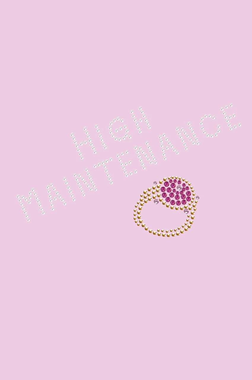 High Maintenance & Austrian crystal  Fuchsia Ring - Bandanna - Image 9