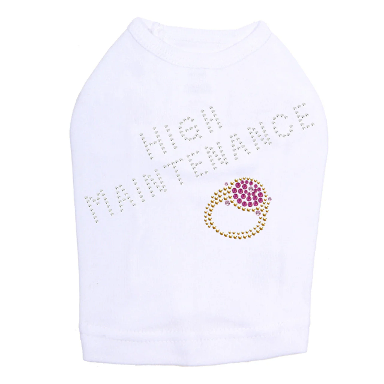 High Maintenance (Fuchsia Ring) - Dog Tank - Image 14