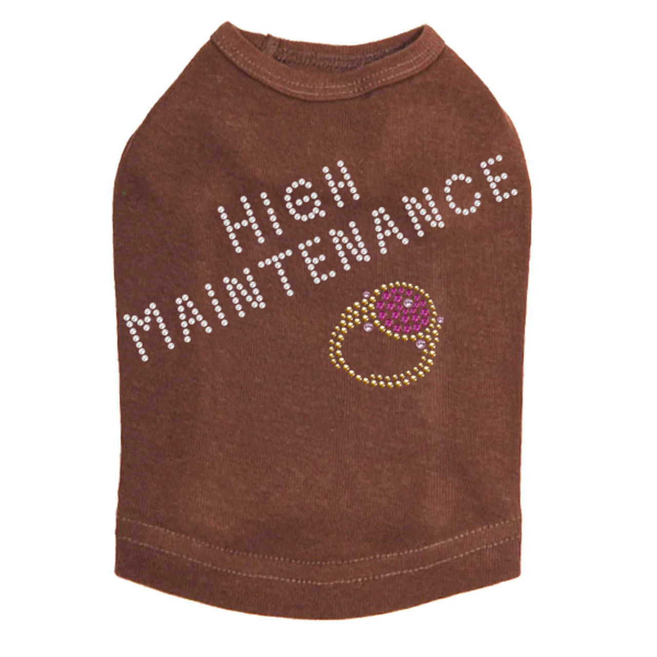 High Maintenance (Fuchsia Ring) - Dog Tank - Image 4