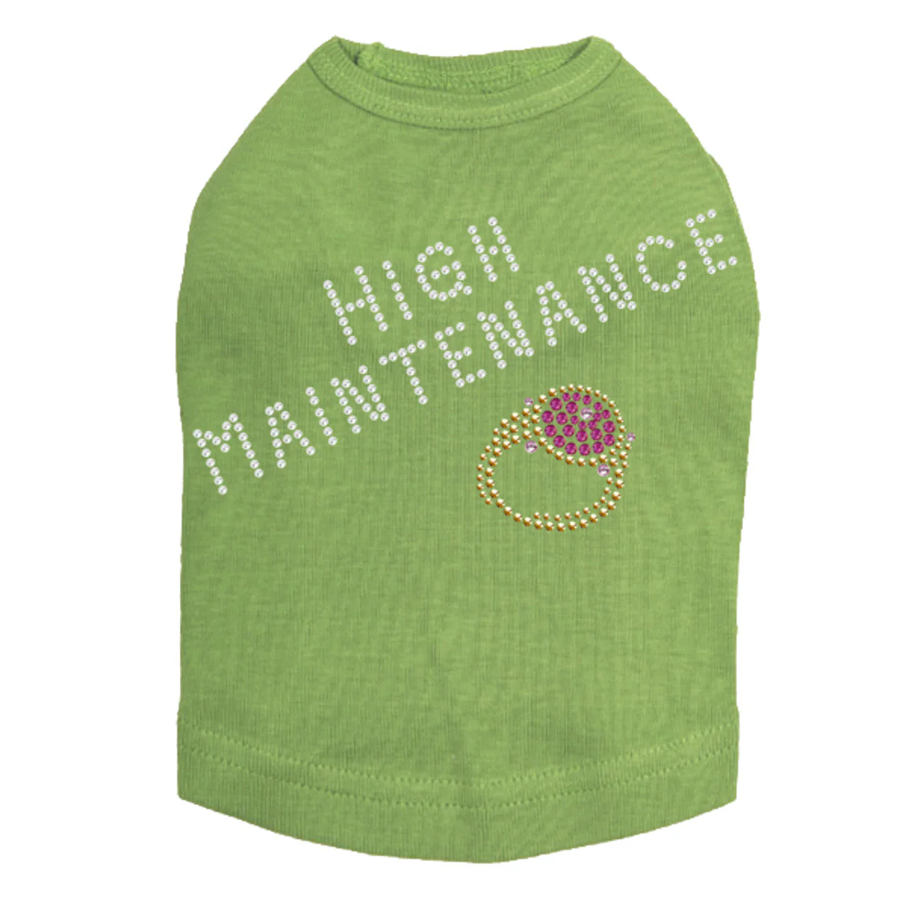 High Maintenance (Fuchsia Ring) - Dog Tank - Image 9