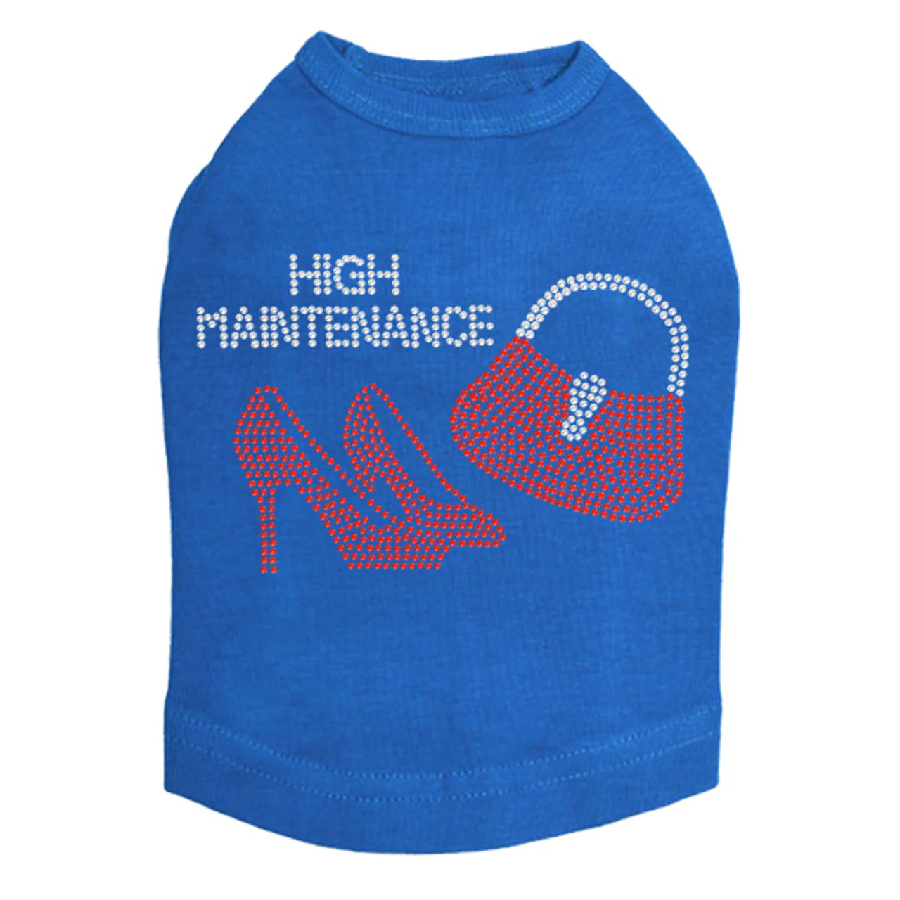 High Maintenance (Red Heels & Purse) - Dog Tank - Image 10