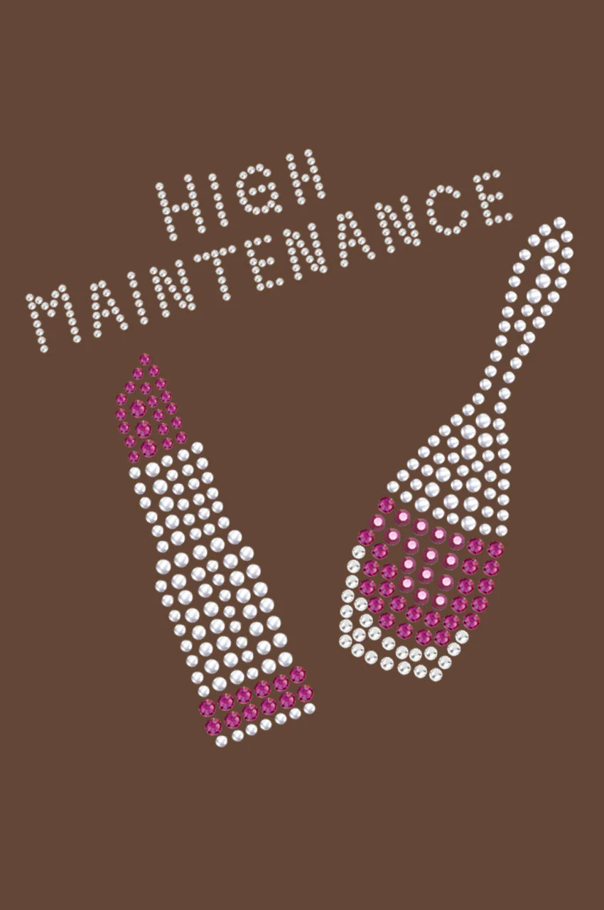 High Maintenance with Austrian crystal Nail Polish & Lipstick - Bandanna - Image 5