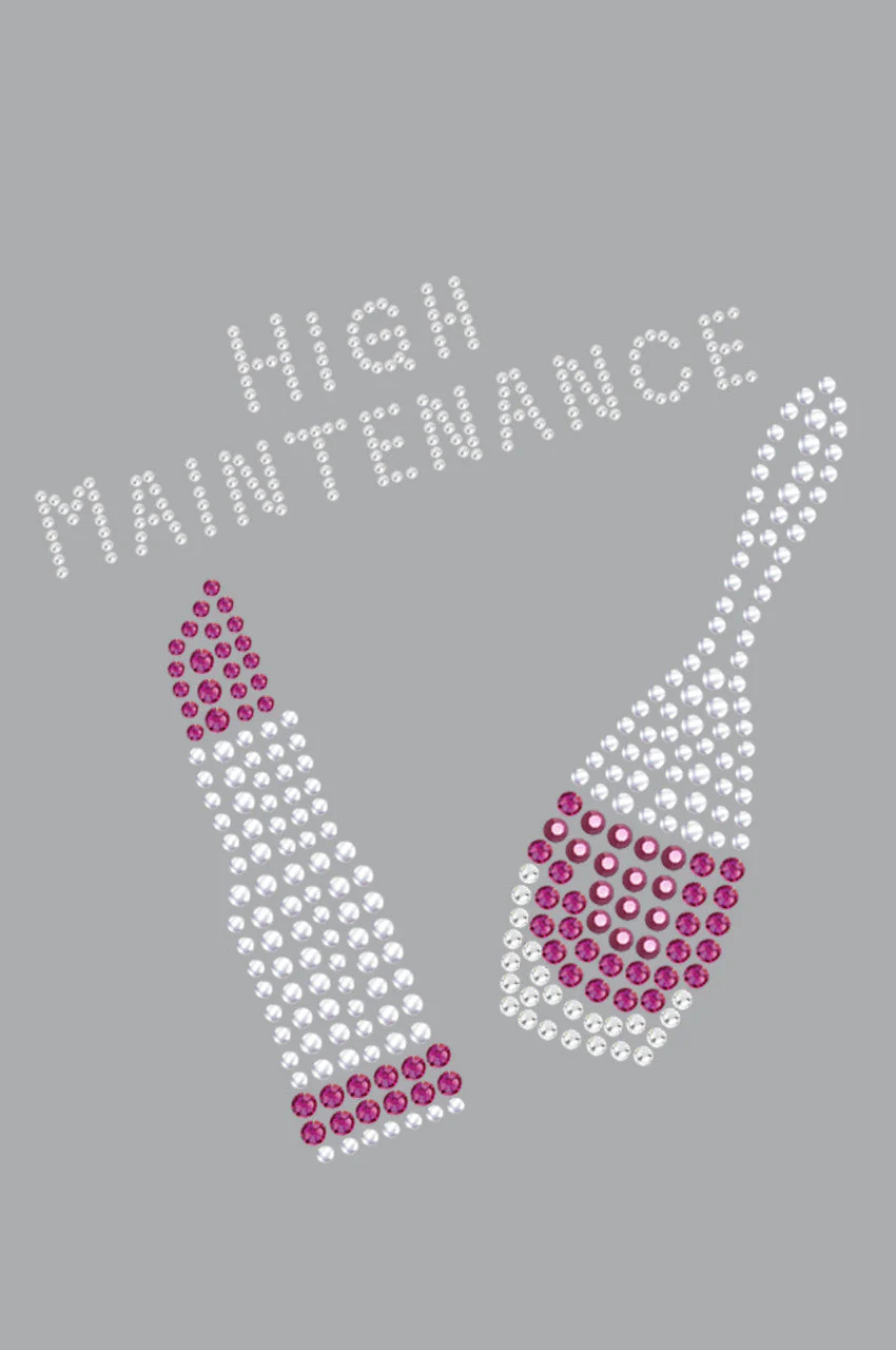 High Maintenance with Austrian crystal Nail Polish & Lipstick - Bandanna - Image 6