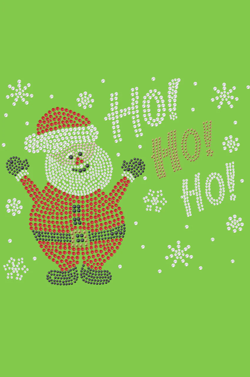 Ho Ho Santa with Snowflakes - Tutu - Image 10