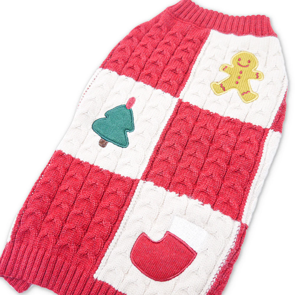 Holiday Appliques Sweater - Image 3