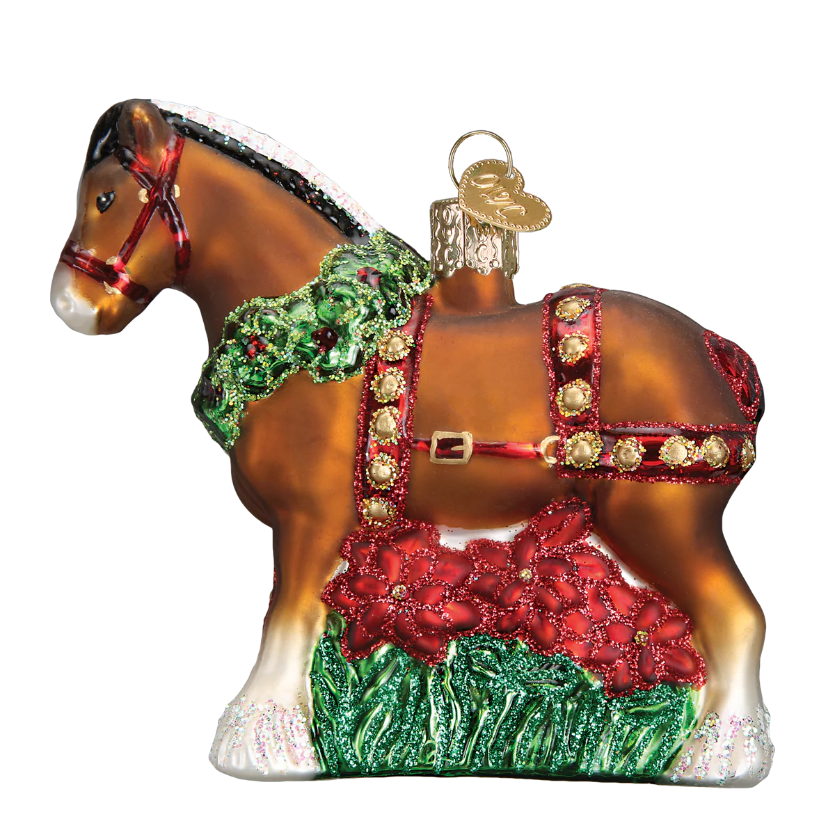 Holiday Clydesdale Ornament - Image 3