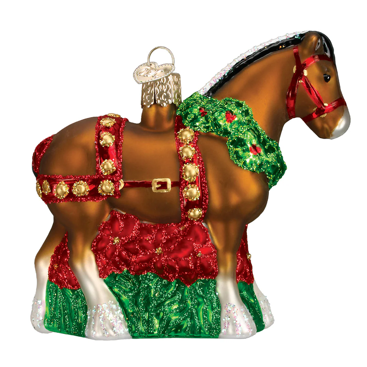 Holiday Clydesdale Ornament - Image 4