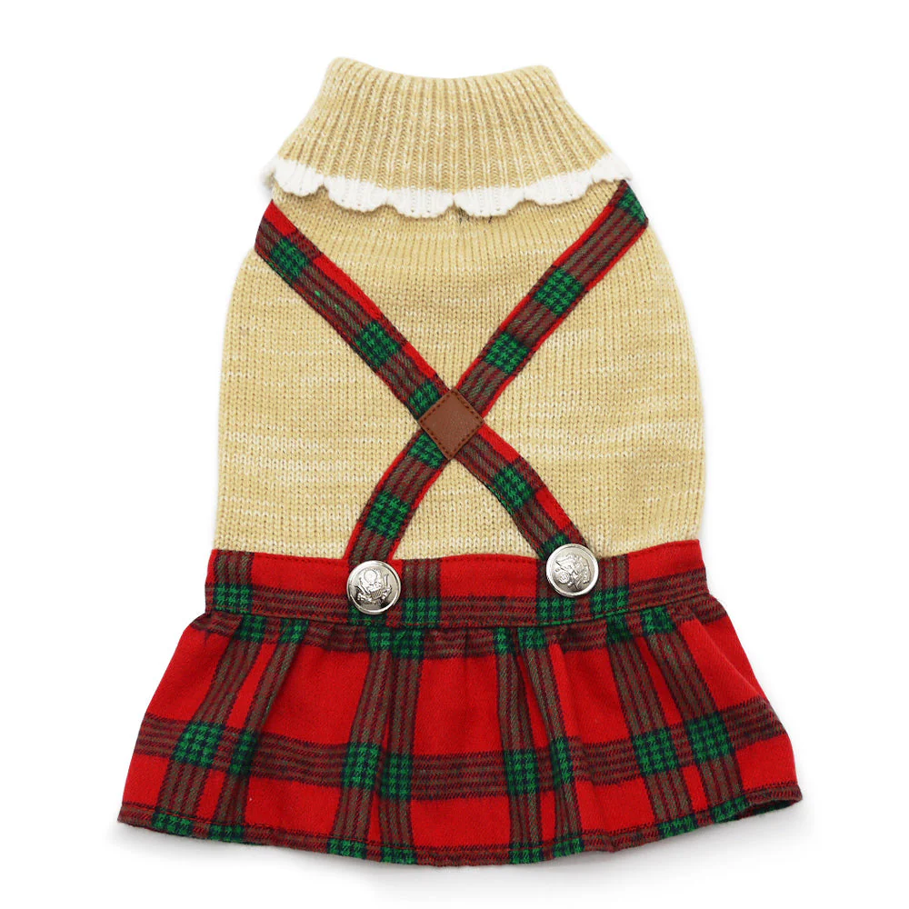 Holiday Plaid Dress - Image 2