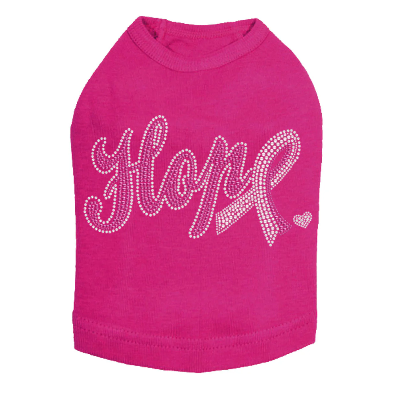 Hope with Cancer Ribbon - Dog Tank - Image 13