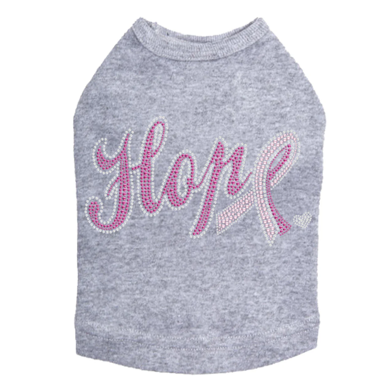Hope with Cancer Ribbon - Dog Tank - Image 8