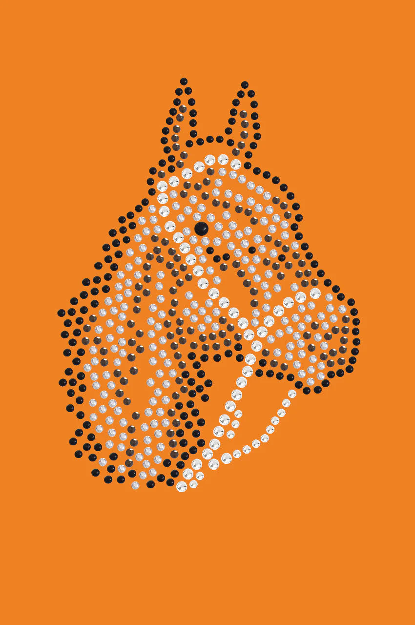 Horse Face (Brown Rhinestuds) - bandana - Image 12