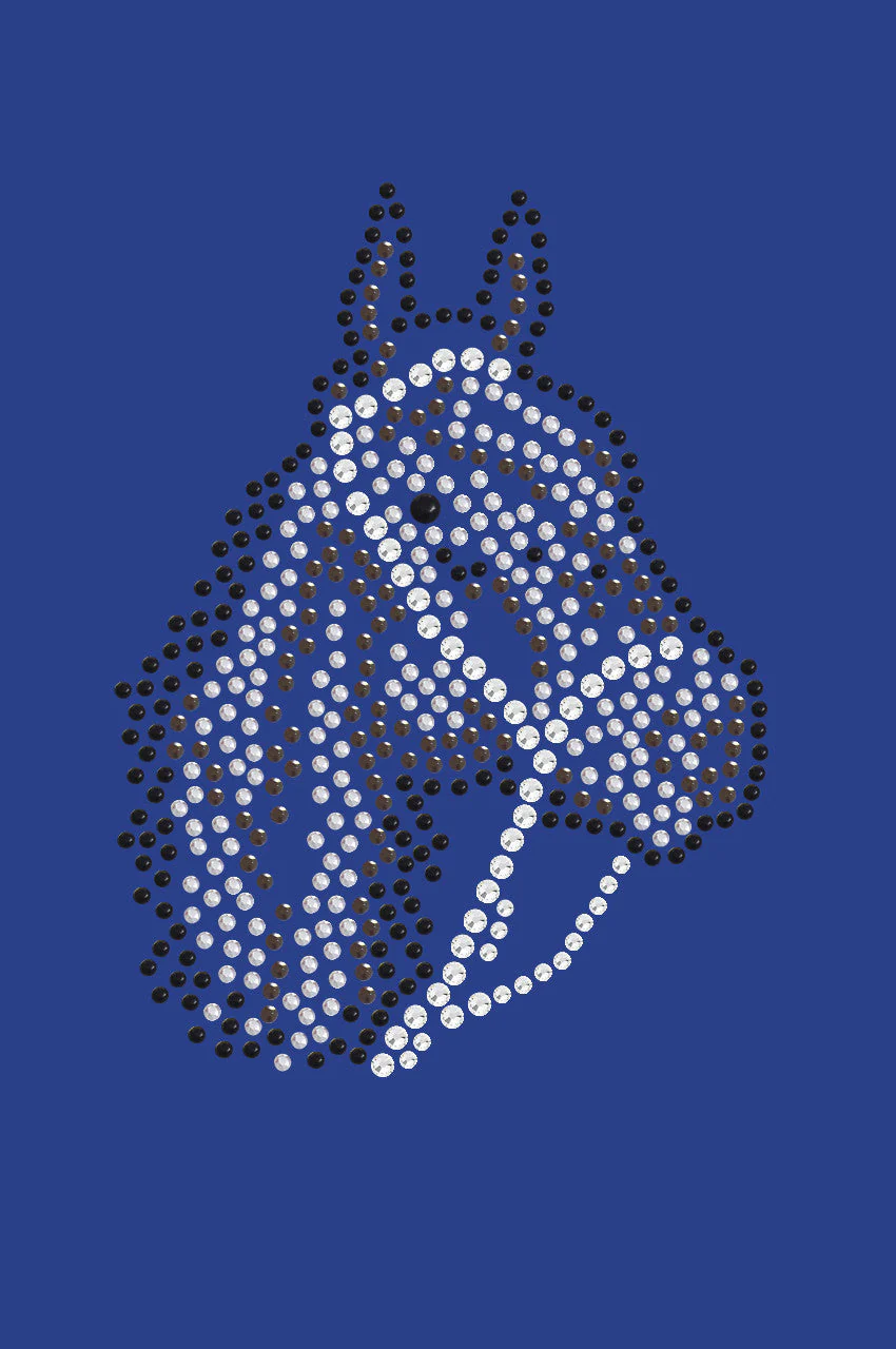 Horse Face (Brown Rhinestuds) - bandana - Image 15