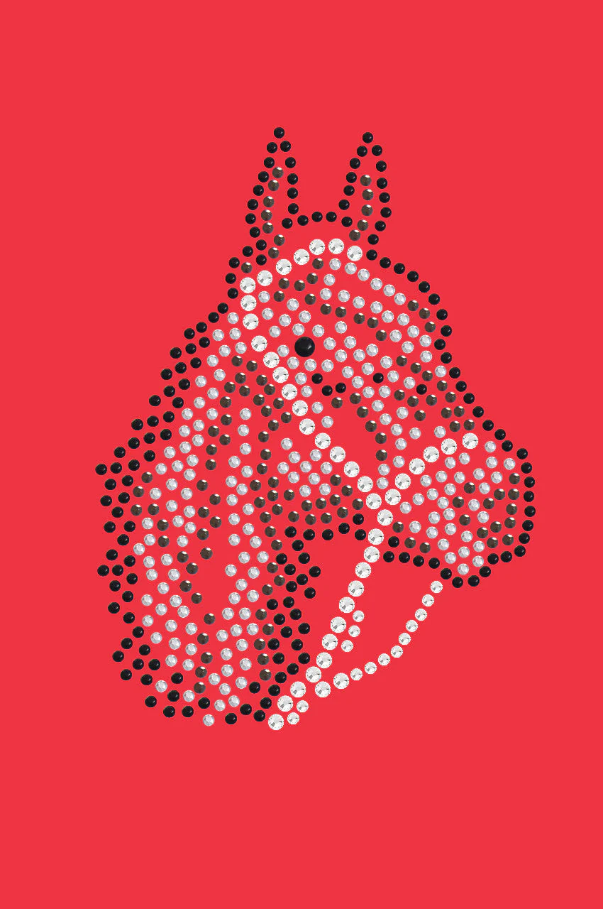 Horse Face (Brown Rhinestuds) - bandana - Image 16