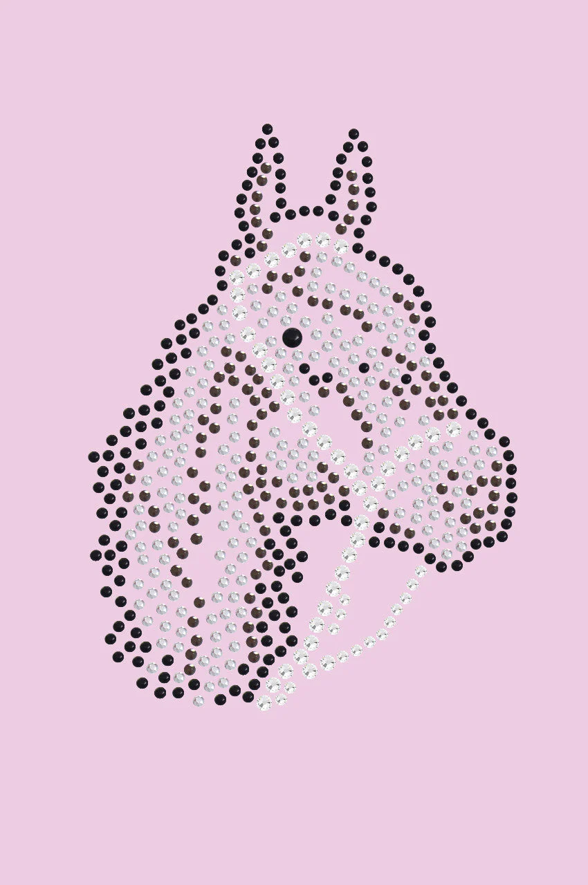 Horse Face (Brown Rhinestuds) - bandana - Image 5