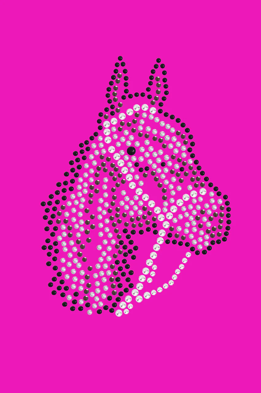 Horse Face (Brown Rhinestuds) - bandana - Image 8