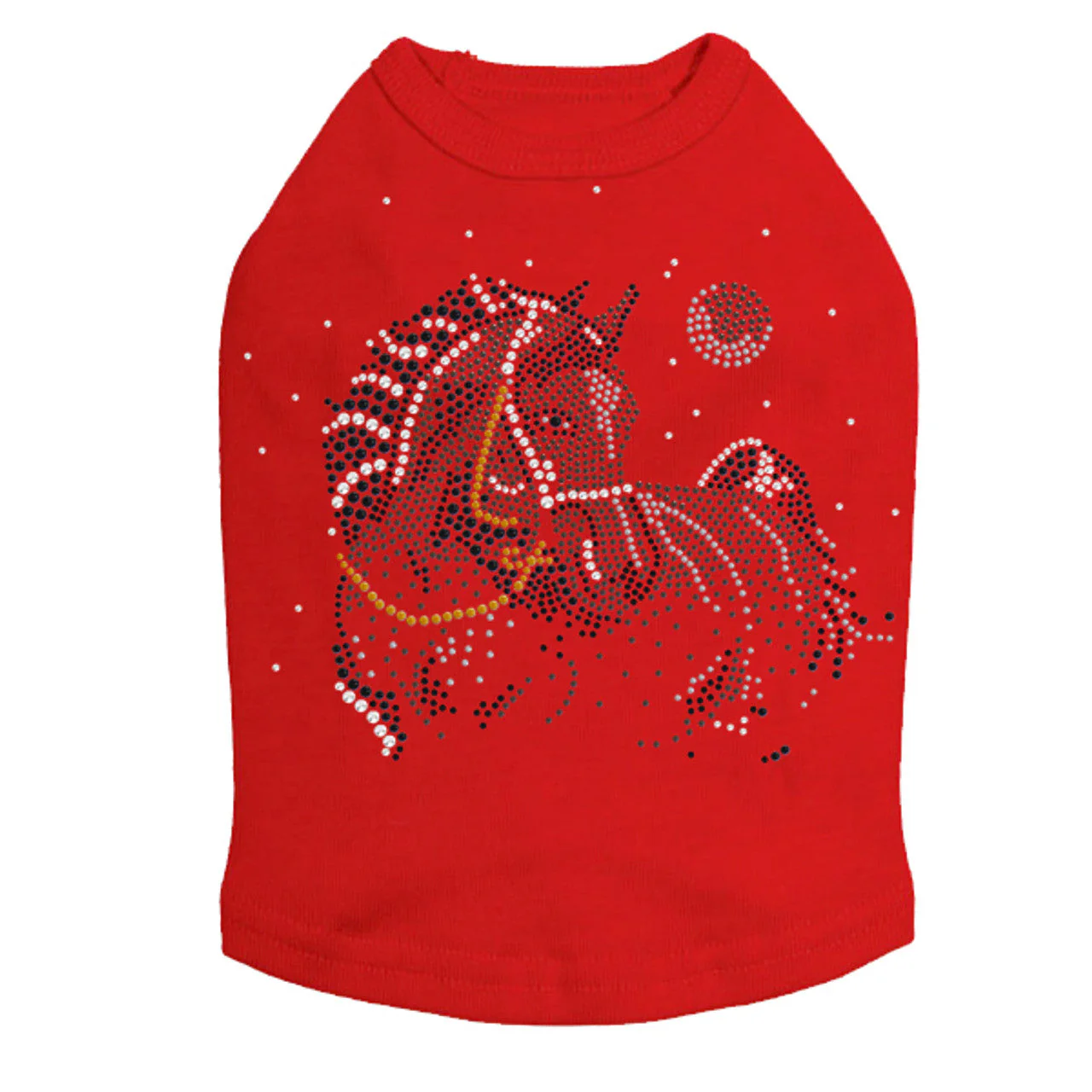 Horse with Stars & Moon - Dog Tank - Image 10
