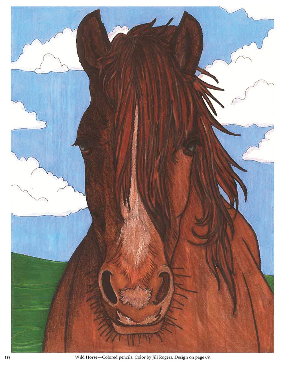 Horses Coloring Book - Image 2