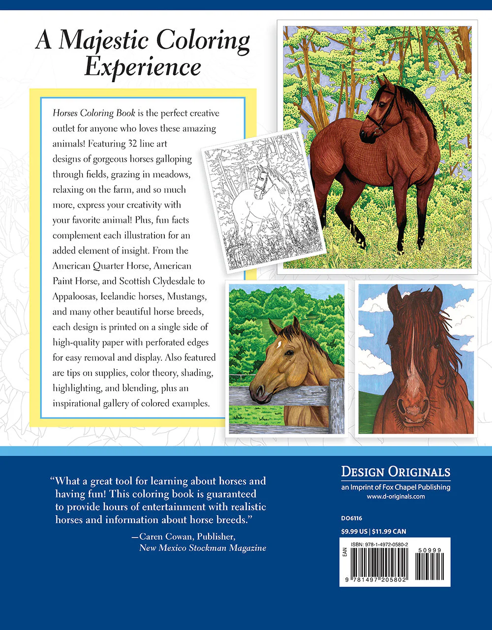 Horses Coloring Book - Image 8