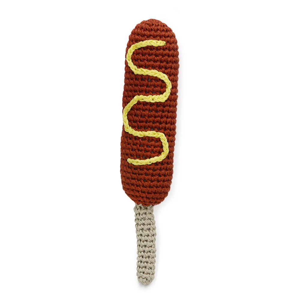 Hot Dog Crochet Toy - Image 4