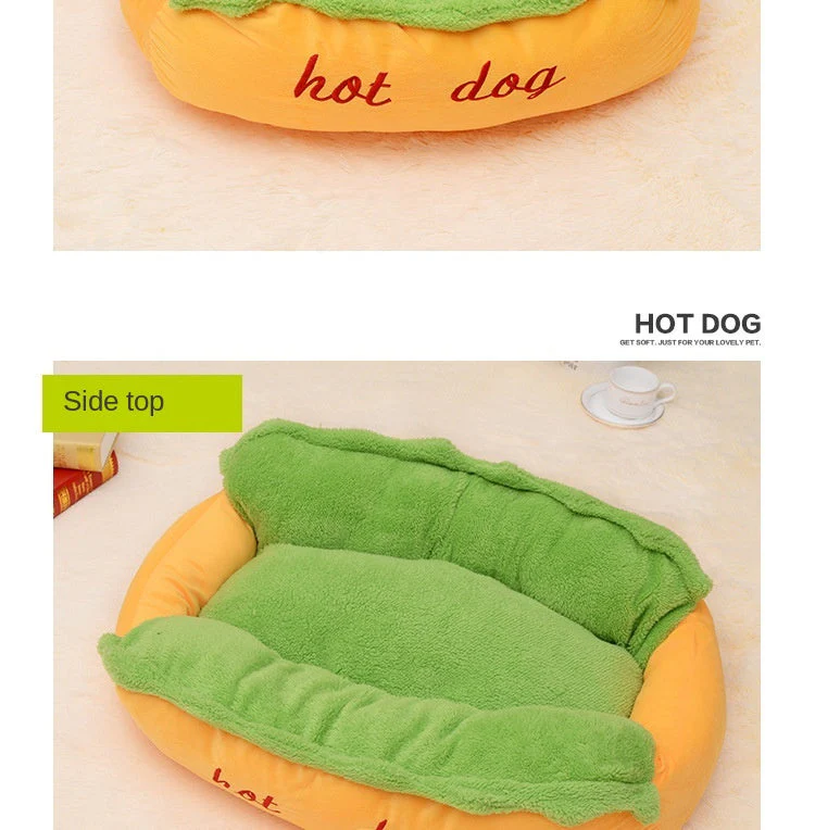 Hot Dog Shaped Pet Bed - Image 9