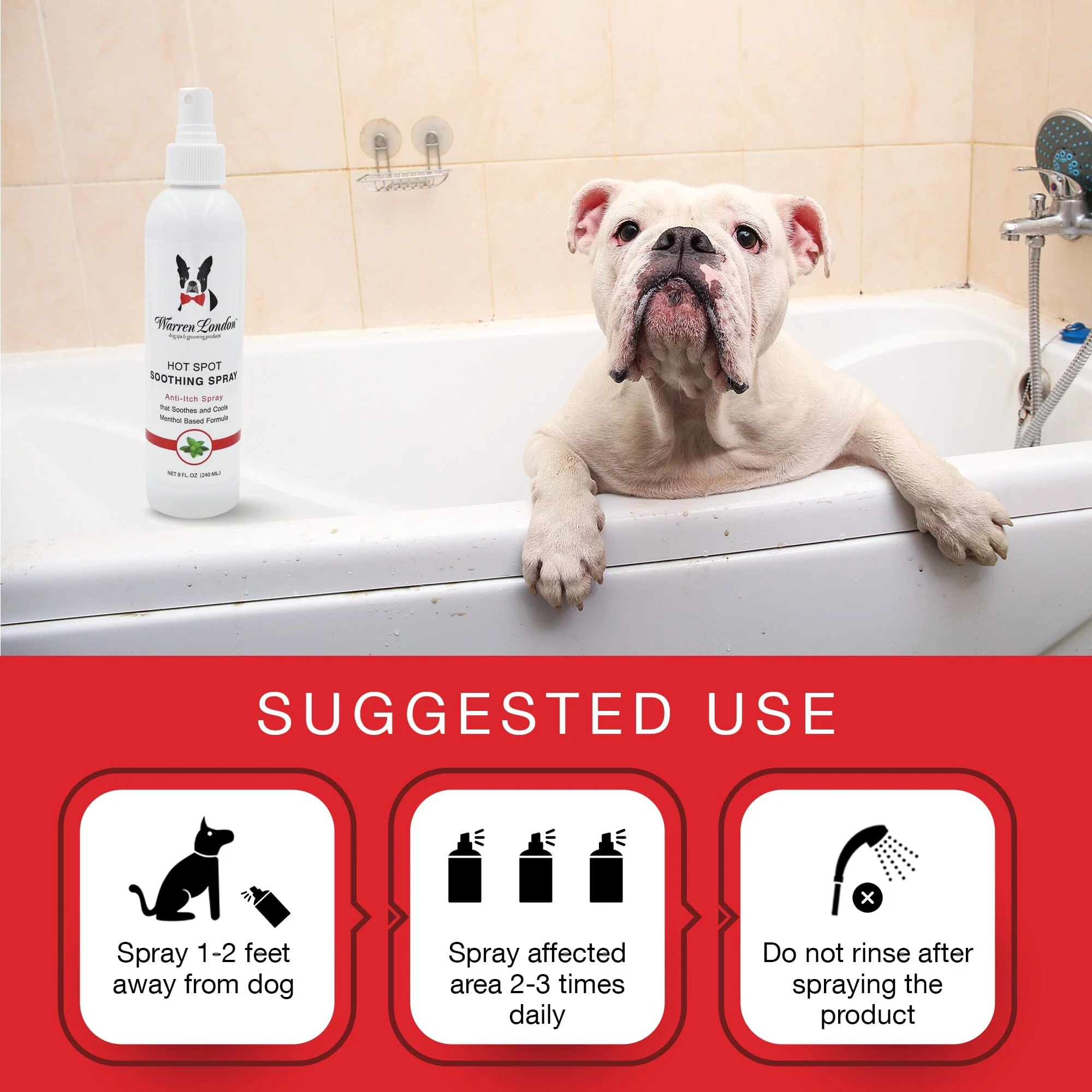 Hot Spot Soothing Spray - Professional Size - Image 4