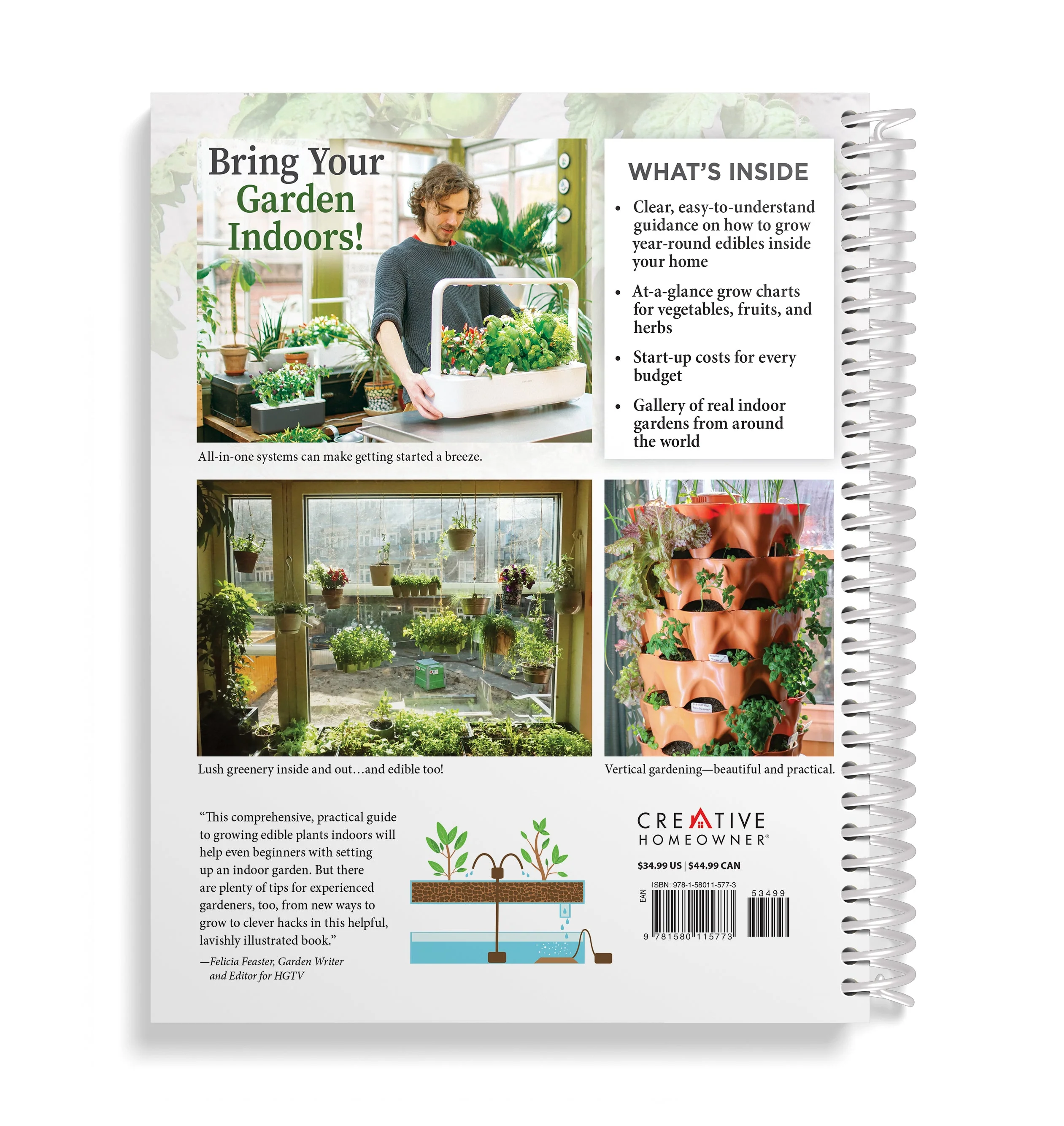 How to Garden Indoors & Grow Your Own Food Year Round (Spiral) - Image 2