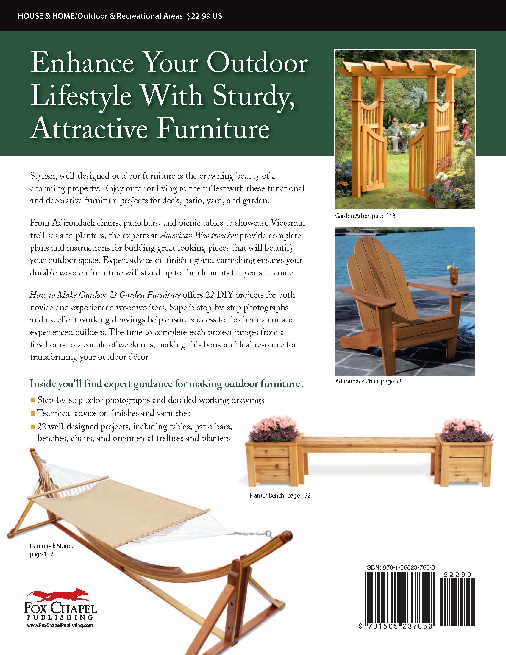 How to Make Outdoor & Garden Furniture - Image 2